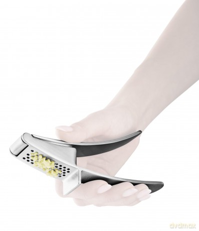 Eva Solo - Garlic press - Brushed steel - 16 cm