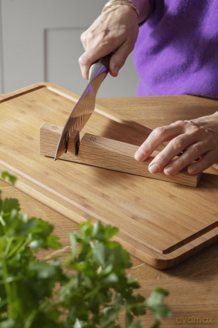 Eva Solo - Knife Sharpener Eastern - Oak - 20 cm