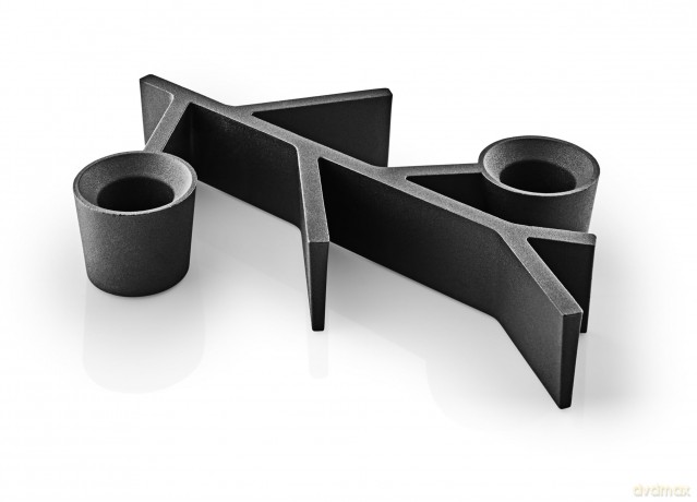 Eva Solo - Twig candlestick - Black - 18 cm
