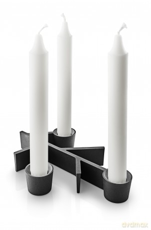 Eva Solo - Twig candlestick - Black - 20 cm