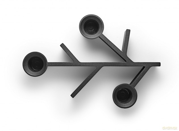 Eva Solo - Twig candlestick - Black - 20 cm