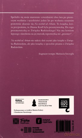 Na Wschód Od Arbatu - Hanna Krall [KSIĄŻKA]