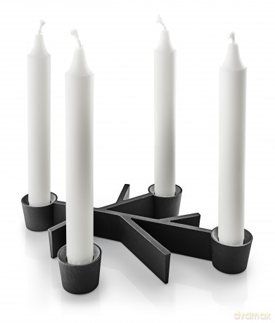 Eva Solo - Twig candlestick - Black - 23 cm