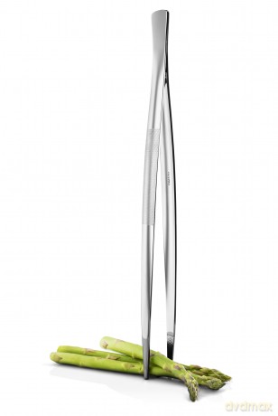Eva Trio - Food tweezers - Brushed steel - 31 cm