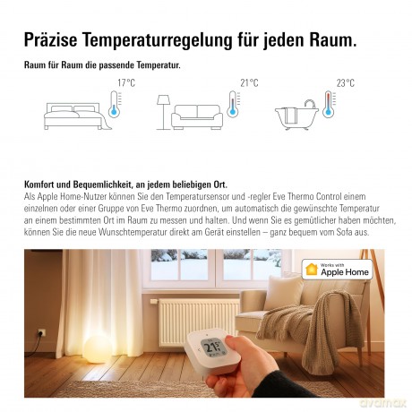 Eve Thermo - Smart radiator valve (Matter, 5th generation)