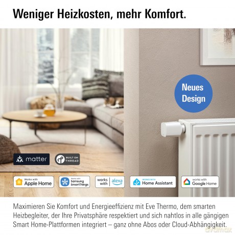 Eve Thermo - Smart radiator valve (Matter, 5th generation)
