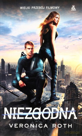 Niezgodna (OKŁADKA Filmowa) - Veronica Roth [KSIĄŻKA]