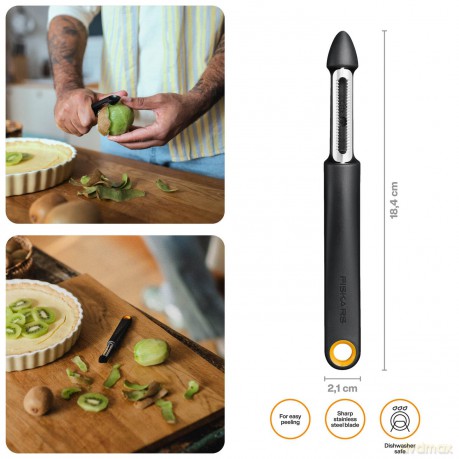 Fiskars - FunctionalForm Fruit Peeler, Swing