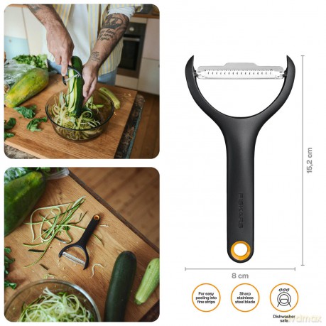 Fiskars - FunctionalForm Julienne Peeler, Crosscut