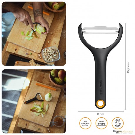 Fiskars - FunctionalForm Peeler, Crosscut