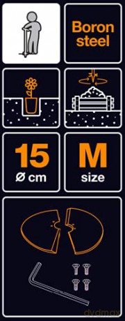Fiskars - QuikDrillâ˘ M (150 mm)