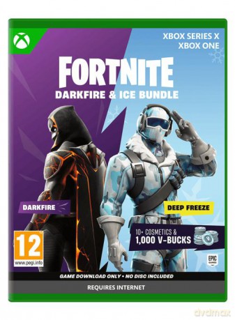 Fortnite Darkfire and Ice Bundle (Code in a Box) [GRA XBOX SERIES X]