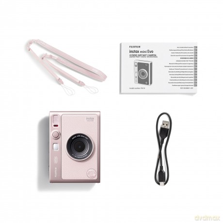 Fuji - Instax Mini Evo Gentle Rose camera