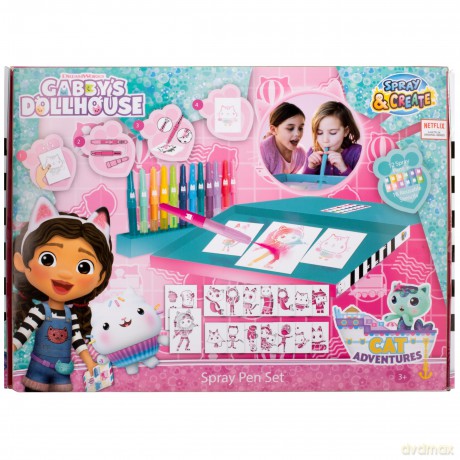 Gabby's Dollhouse - Desktop Spray Pen Set (GD23368V)