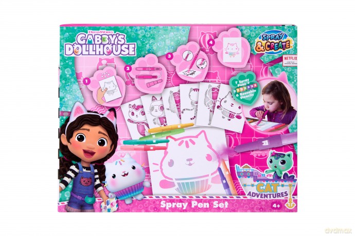 Gabby's Dollhouse - Spray Pen Set (GD23364V)