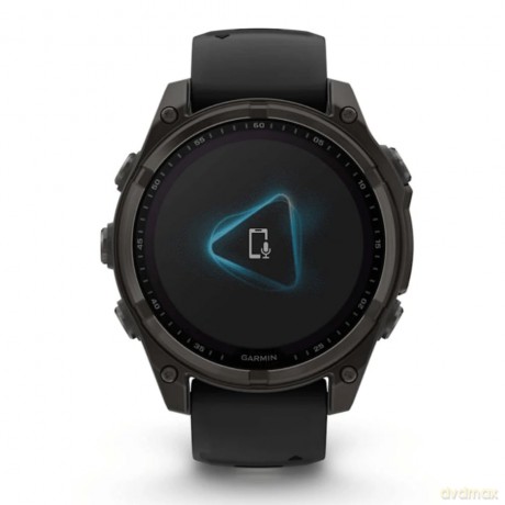 Garmin - Fenix 8 47mm Amoled Sapphire Carbon Grey