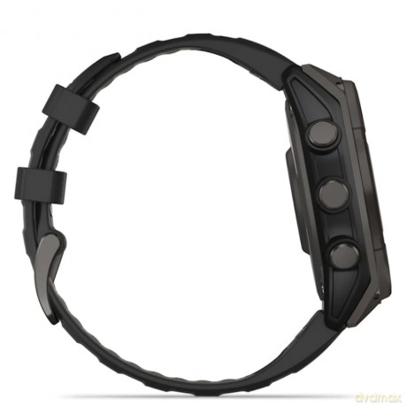 Garmin - Fenix 8 47mm Amoled Sapphire Carbon Grey