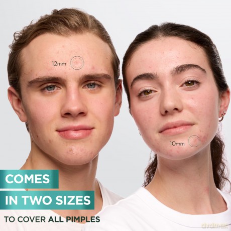 Garnier - PureActive Invisible Pimple Patch for impure skin - 22 pc - 10mm and 12mm