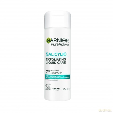 Garnier - PureActive Salicylic Exfoliating Liquid Care for impure skin - 120 ml