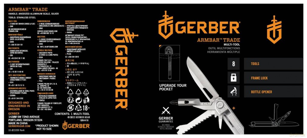 Gerber - Armbar Trade - Multi tool