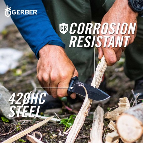 Gerber - Strongarm Fixed Fine Edge - Black
