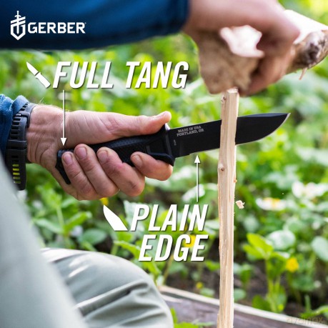 Gerber - Strongarm Fixed Fine Edge - Black