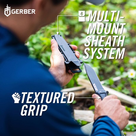 Gerber - Strongarm Fixed Fine Edge - Black