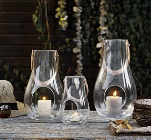 Holmegaard - DWL Lantern - 24.8 cm - Clear