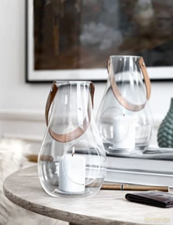 Holmegaard - DWL Lantern - 24.8 cm - Clear