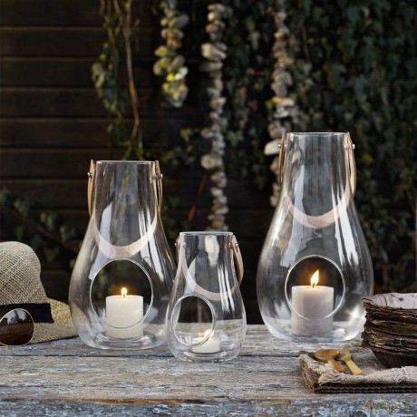 Holmegaard - DWL Lantern - 29.3 cm - Clear