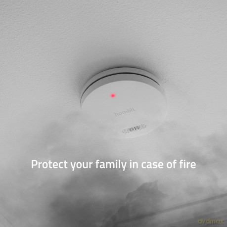 Hombli - Smart Smoke Detector Promo Pack 2+1, White
