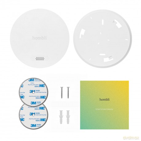 Hombli - Smart Smoke Detector Promo Pack 2+1, White
