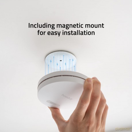 Hombli - Smart Smoke Detector Promo Pack 2+1, White