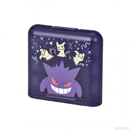 HORI - 24-Game Card Case (Gengar & Mimikyu) - Purple