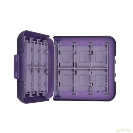 HORI - 24-Game Card Case (Gengar & Mimikyu) - Purple