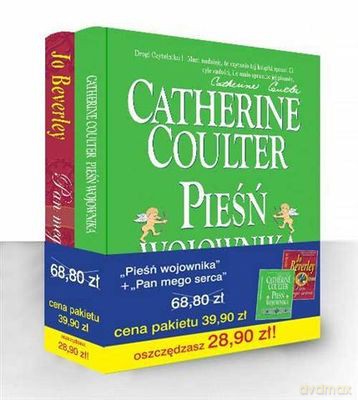 Pakiet Pieśń Wojownika/Pan Mego Serca TW - Catherine Coulter, Jo Beverley [KSIĄŻKA]