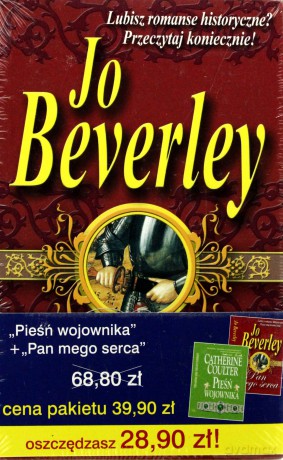 Pakiet Pieśń Wojownika/Pan Mego Serca TW - Catherine Coulter, Jo Beverley [KSIĄŻKA]