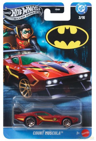 Hot Wheels - Batman Tema - Count Muscula