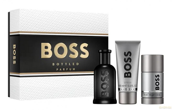 Hugo Boss - Bottled Parfum EDP 100 ml + Showergel 100 ml + Deostick 75 ml - Giftset