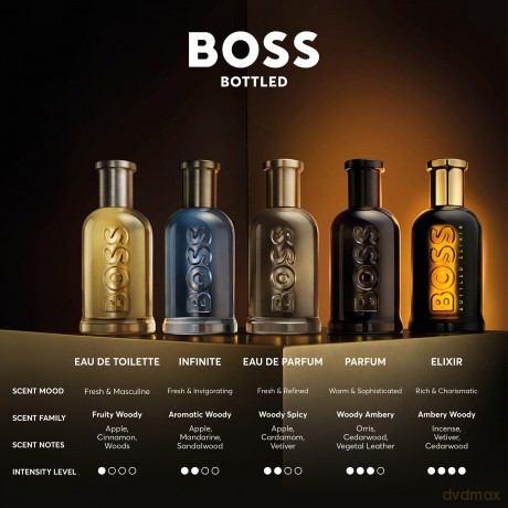 Hugo Boss - Bottled Parfum EDP 100 ml + Showergel 100 ml + Deostick 75 ml - Giftset
