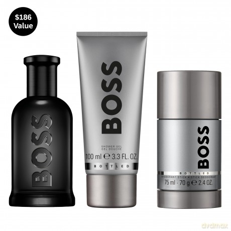 Hugo Boss - Bottled Parfum EDP 100 ml + Showergel 100 ml + Deostick 75 ml - Giftset