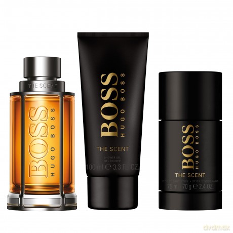 Hugo Boss - The Scent EDT 100 ml + Shoergel 100 ml + Deo Stick - Giftset