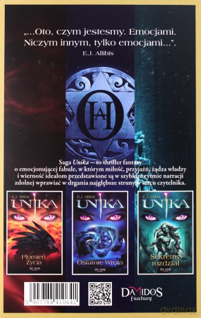 Pakiet Unika Trylogia - E.J. Allibis [KSIĄŻKA]