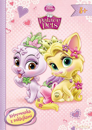 Palace Pets Kolorowanka Z Naklejkami [KSIĄŻKA]