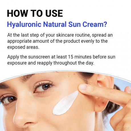 Isntree - Hyaluronic Acid Natural Sun Cream - SPF50+ PA++++ - 50 ml