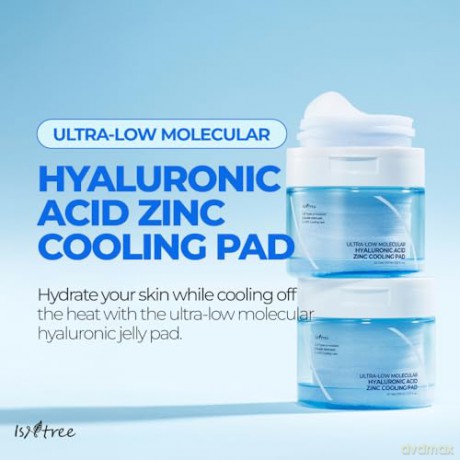 Isntree - Ultra-Low Molecular Hyaluronic Acid Cooling Pad - 150 ml