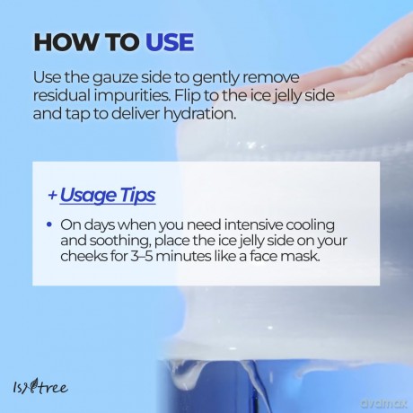 Isntree - Ultra-Low Molecular Hyaluronic Acid Cooling Pad - 150 ml