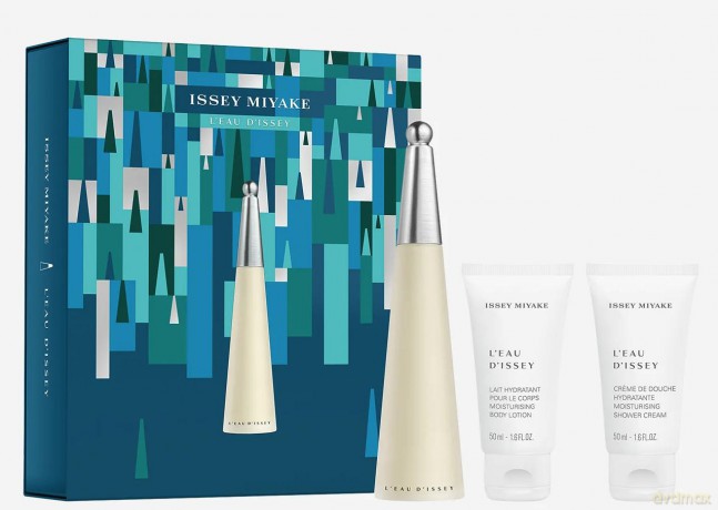 Issey Miyake - Gift Set - L'Eau d'Issey EDT 50 ml + Body Lotion 50 ml + Shower Cream 50 ml