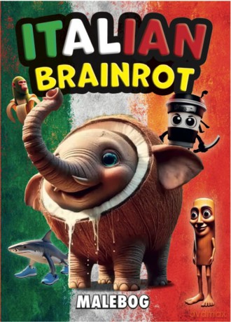 Italian Brainrot - Colouring Book