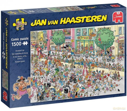 Jan Van Haasteren - Pumped Up (1500 pieces) (1110100529) [PUZZLE]
